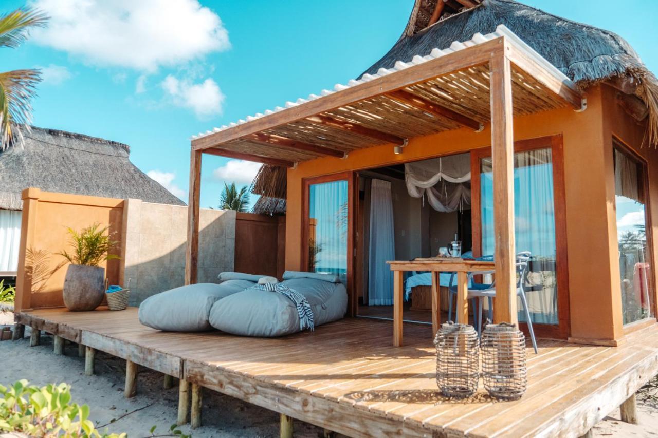 Eclectic Beach Retreat Cabo Nhamua Экстерьер фото